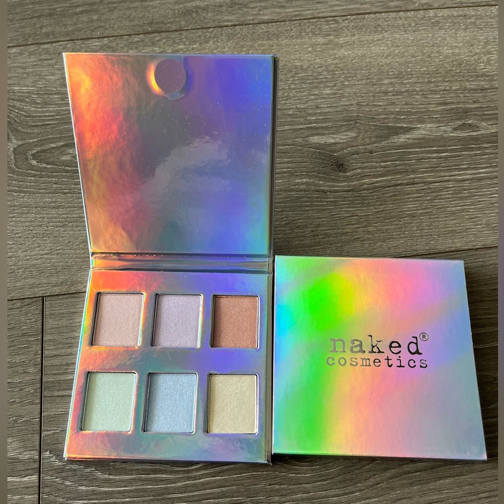 NWT Naked Cosmetics Holographic Highlighter Palette